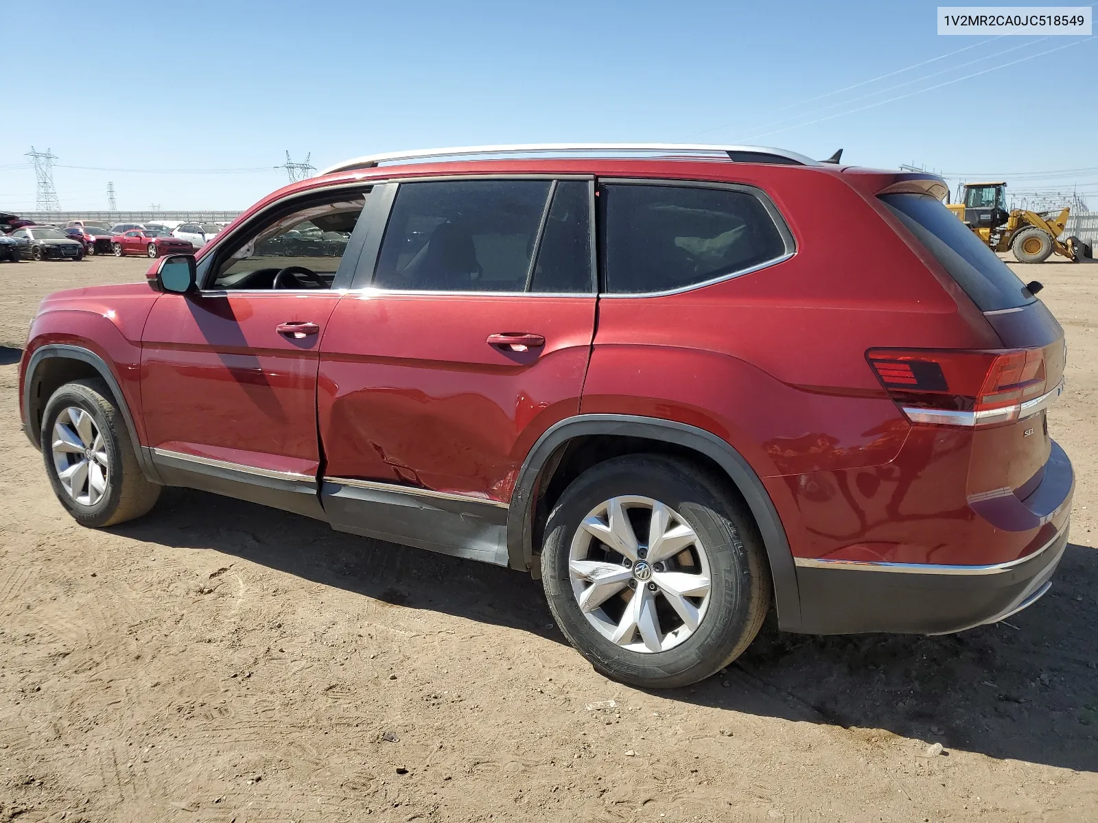 2018 Volkswagen Atlas Sel VIN: 1V2MR2CA0JC518549 Lot: 67607104