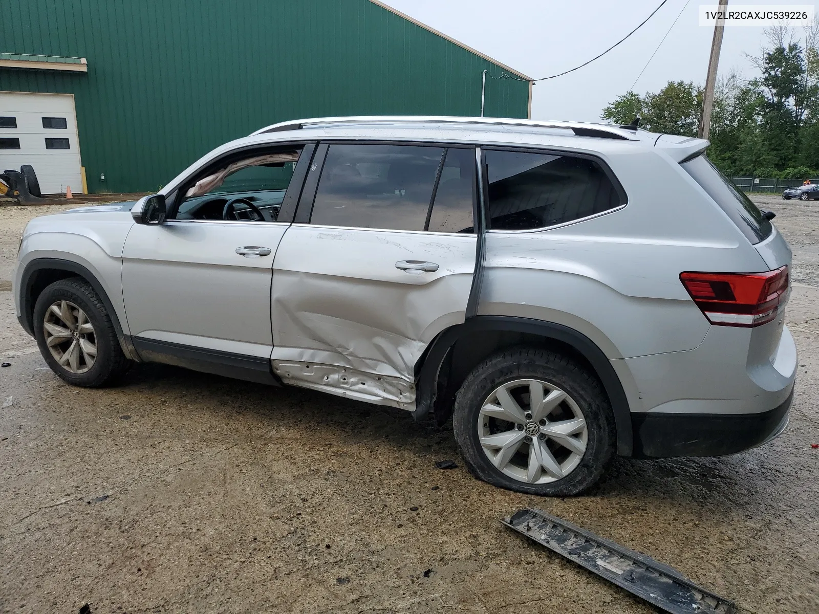 2018 Volkswagen Atlas Se VIN: 1V2LR2CAXJC539226 Lot: 67683404