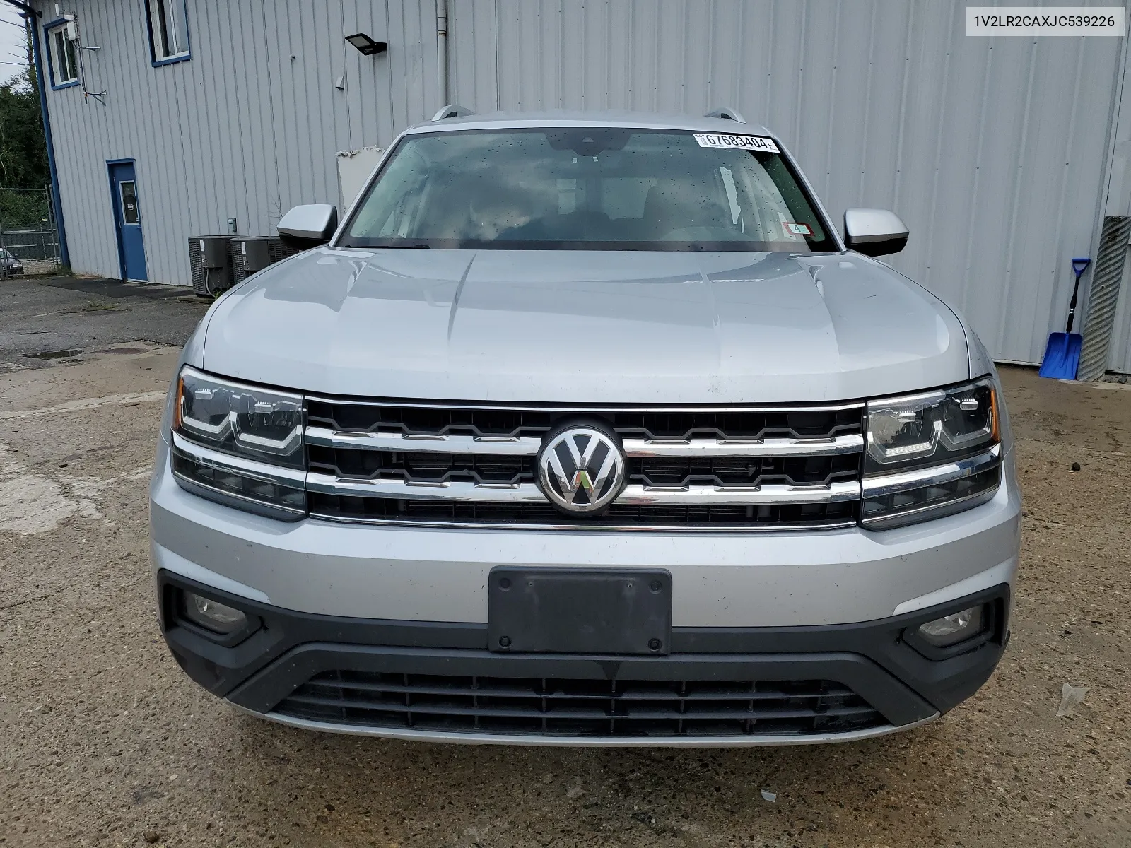 2018 Volkswagen Atlas Se VIN: 1V2LR2CAXJC539226 Lot: 67683404