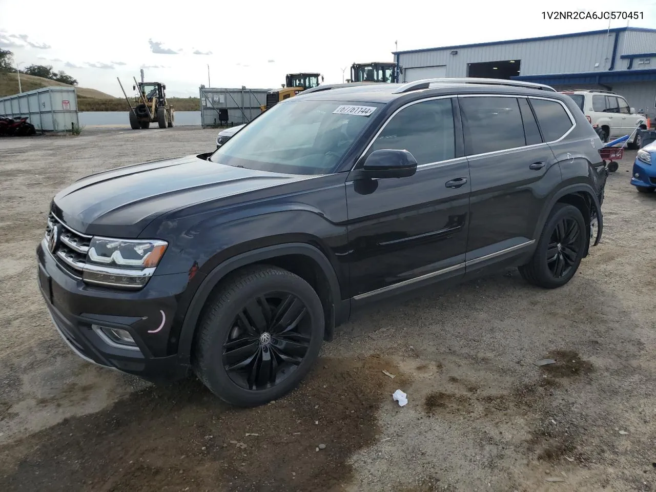 2018 Volkswagen Atlas Sel Premium VIN: 1V2NR2CA6JC570451 Lot: 67761144