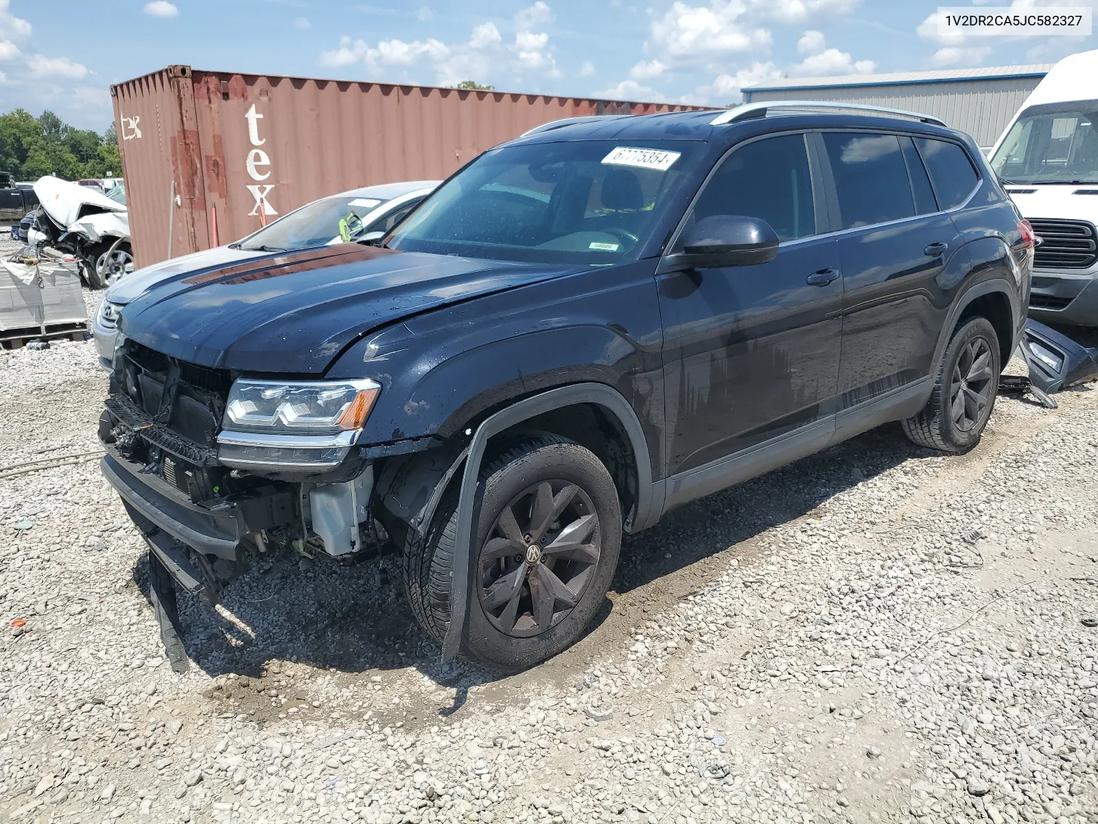 1V2DR2CA5JC582327 2018 Volkswagen Atlas Se