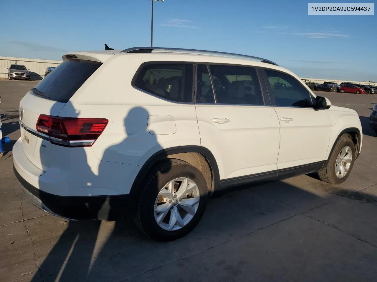 2018 Volkswagen Atlas Se VIN: 1V2DP2CA9JC594437 Lot: 68584374