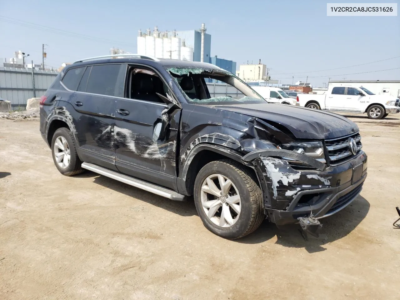 2018 Volkswagen Atlas Se VIN: 1V2CR2CA8JC531626 Lot: 68950734