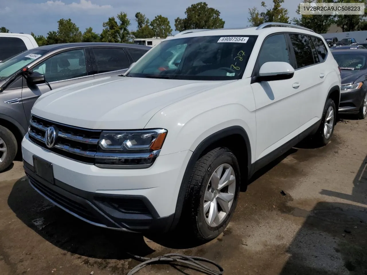 2018 Volkswagen Atlas VIN: 1V2BR2CA9JC508223 Lot: 69007554