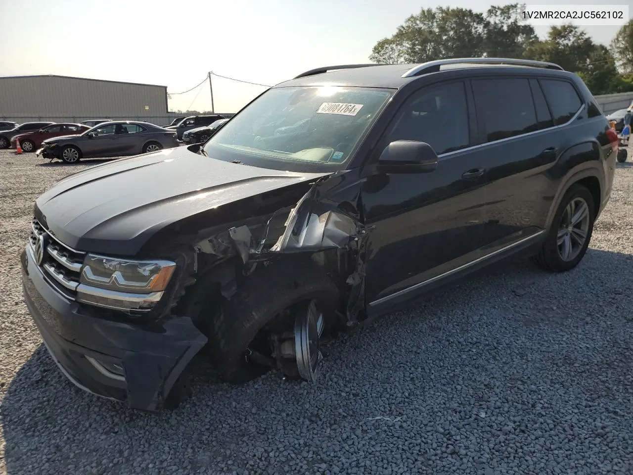 2018 Volkswagen Atlas Sel VIN: 1V2MR2CA2JC562102 Lot: 69084764