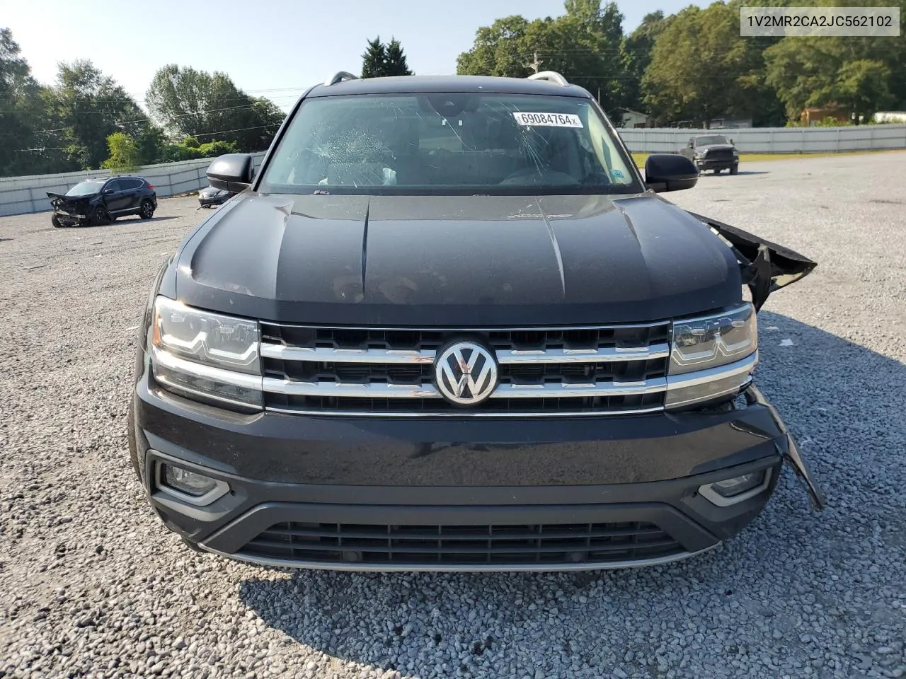 2018 Volkswagen Atlas Sel VIN: 1V2MR2CA2JC562102 Lot: 69084764