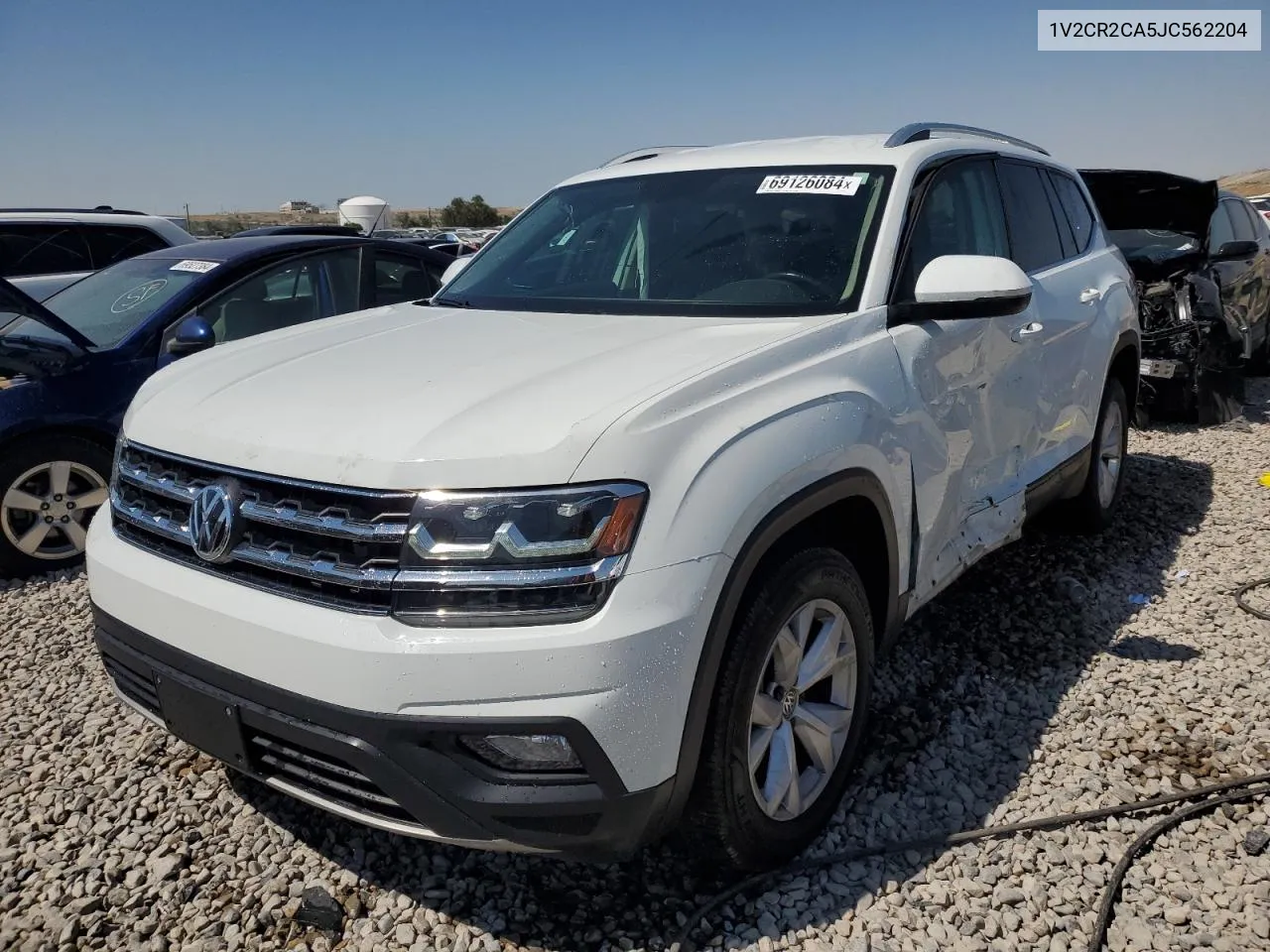 2018 Volkswagen Atlas Se VIN: 1V2CR2CA5JC562204 Lot: 69126084