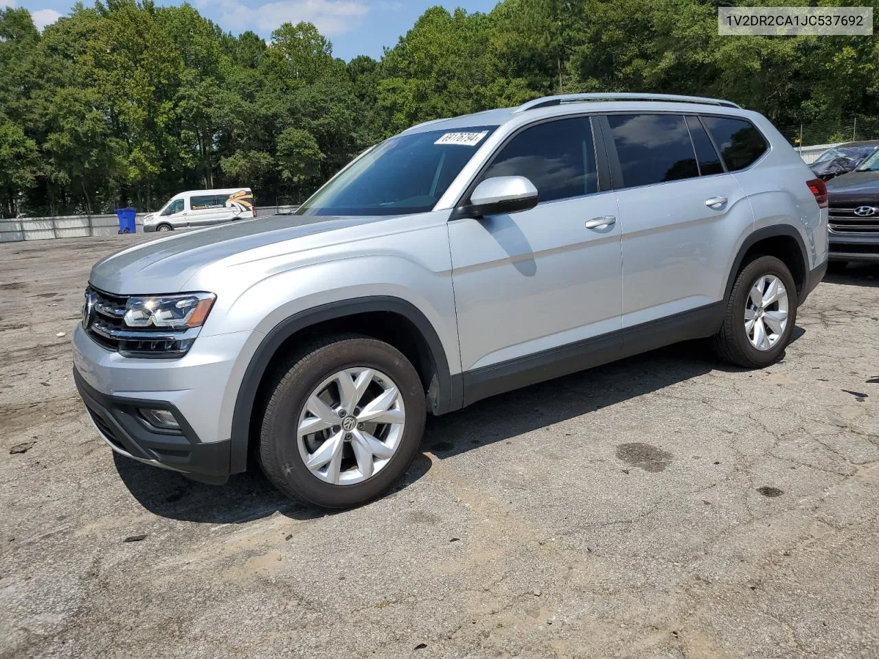 2018 Volkswagen Atlas Se VIN: 1V2DR2CA1JC537692 Lot: 69176794