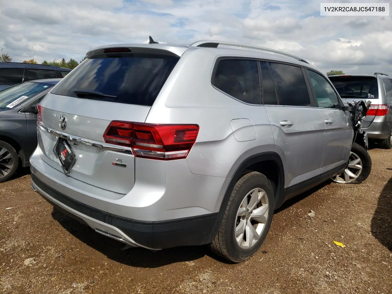 2018 Volkswagen Atlas Se VIN: 1V2KR2CA8JC547188 Lot: 69293344