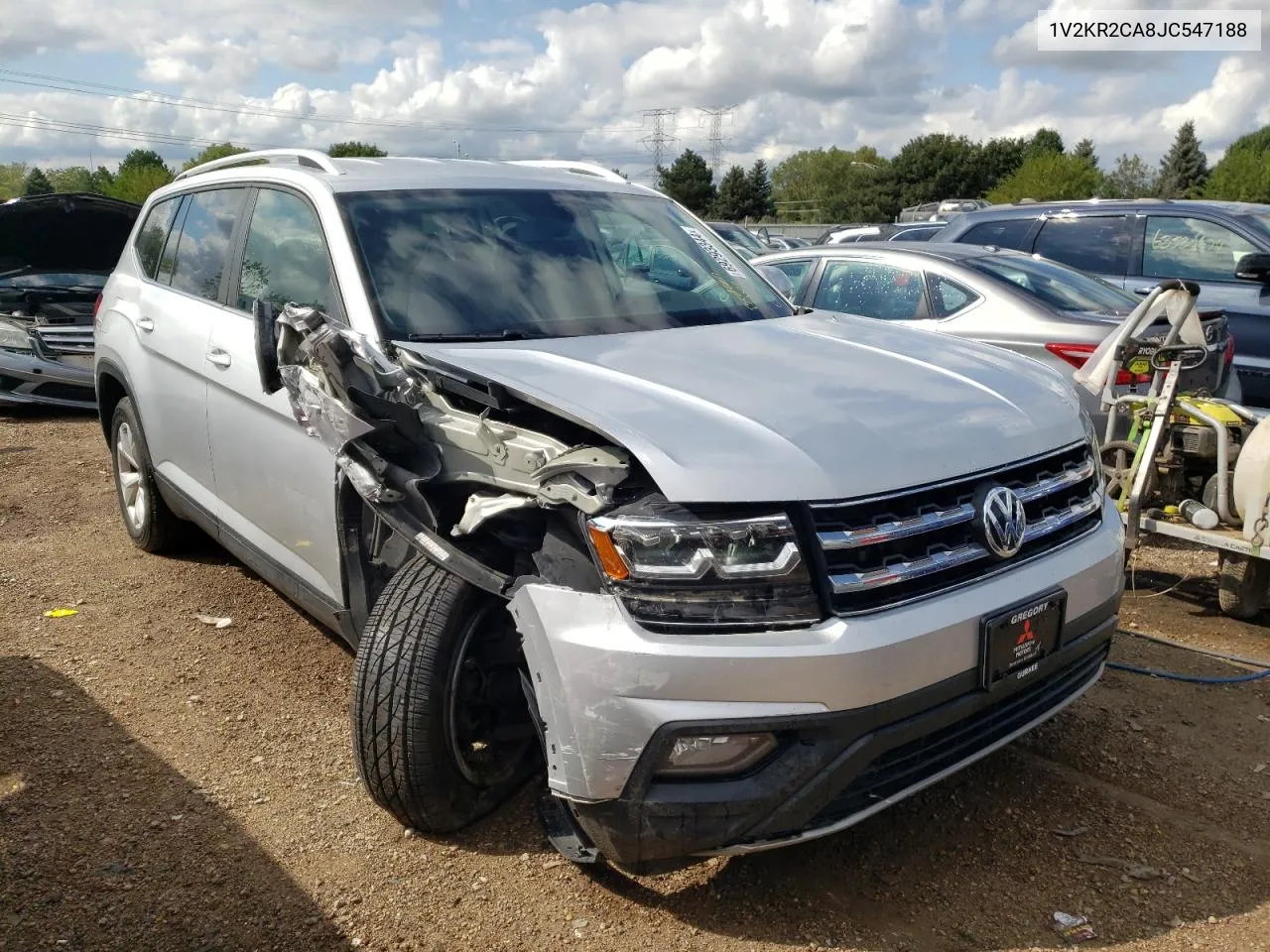 2018 Volkswagen Atlas Se VIN: 1V2KR2CA8JC547188 Lot: 69293344