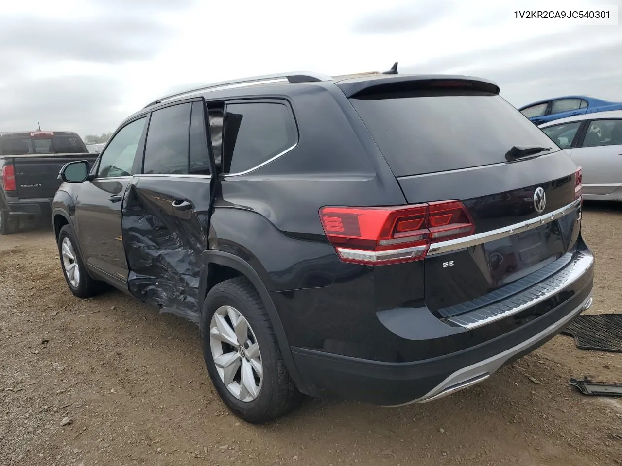 2018 Volkswagen Atlas Se VIN: 1V2KR2CA9JC540301 Lot: 69369454