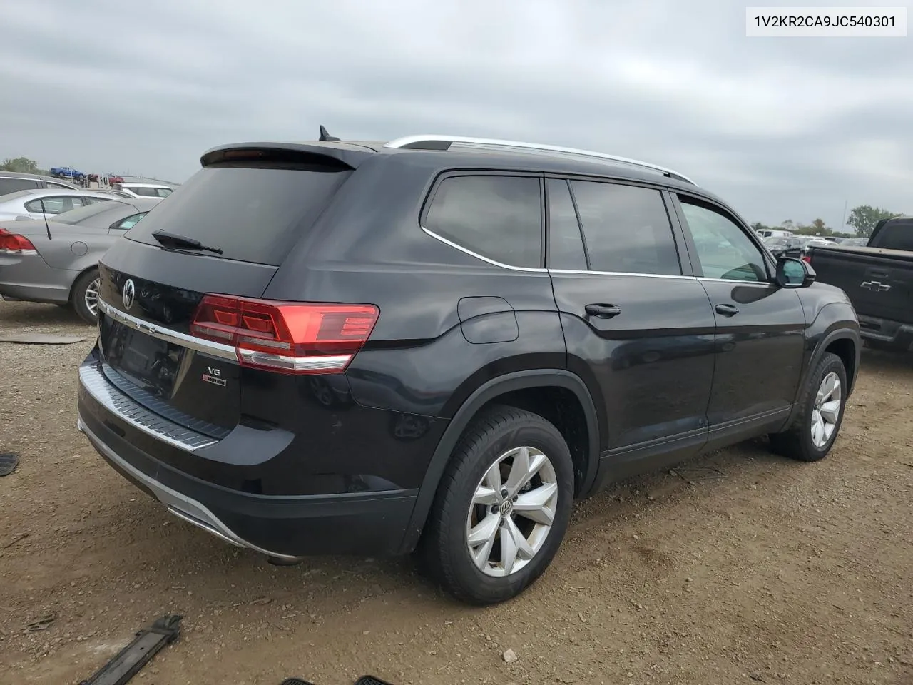 2018 Volkswagen Atlas Se VIN: 1V2KR2CA9JC540301 Lot: 69369454