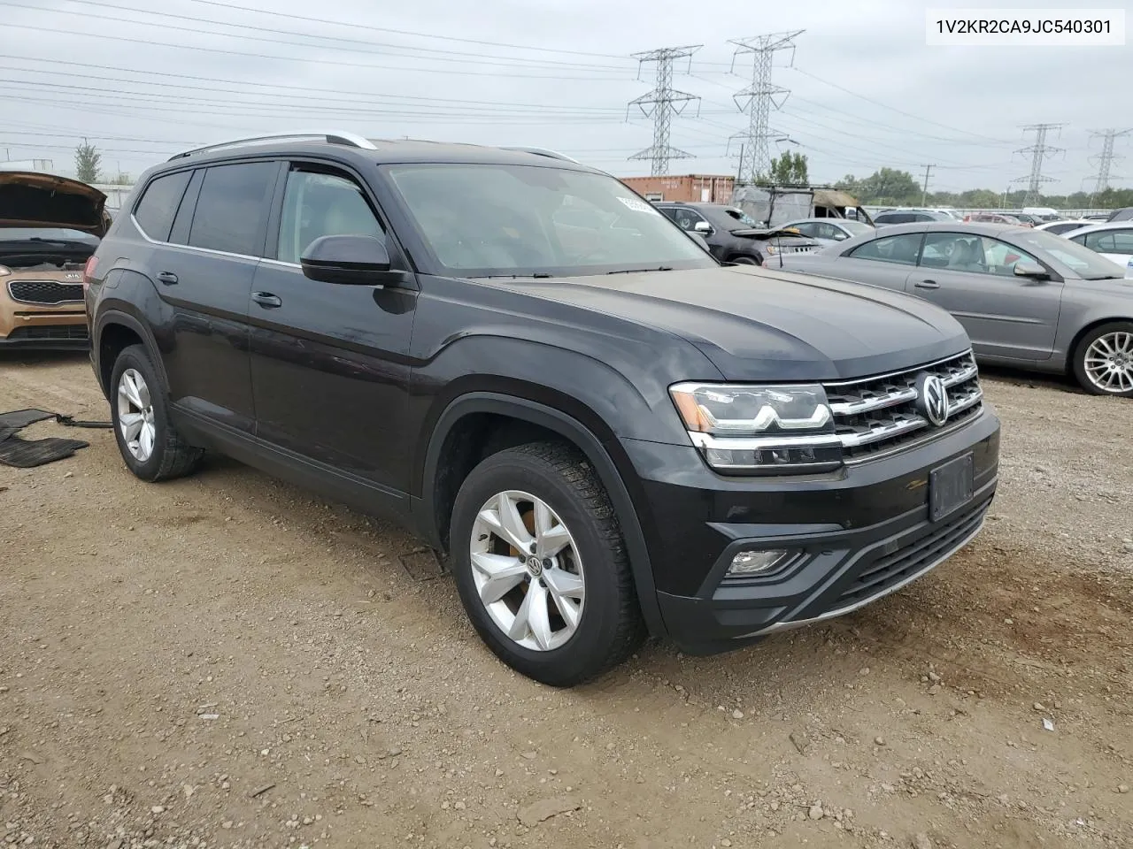 2018 Volkswagen Atlas Se VIN: 1V2KR2CA9JC540301 Lot: 69369454