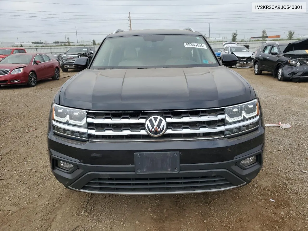 2018 Volkswagen Atlas Se VIN: 1V2KR2CA9JC540301 Lot: 69369454