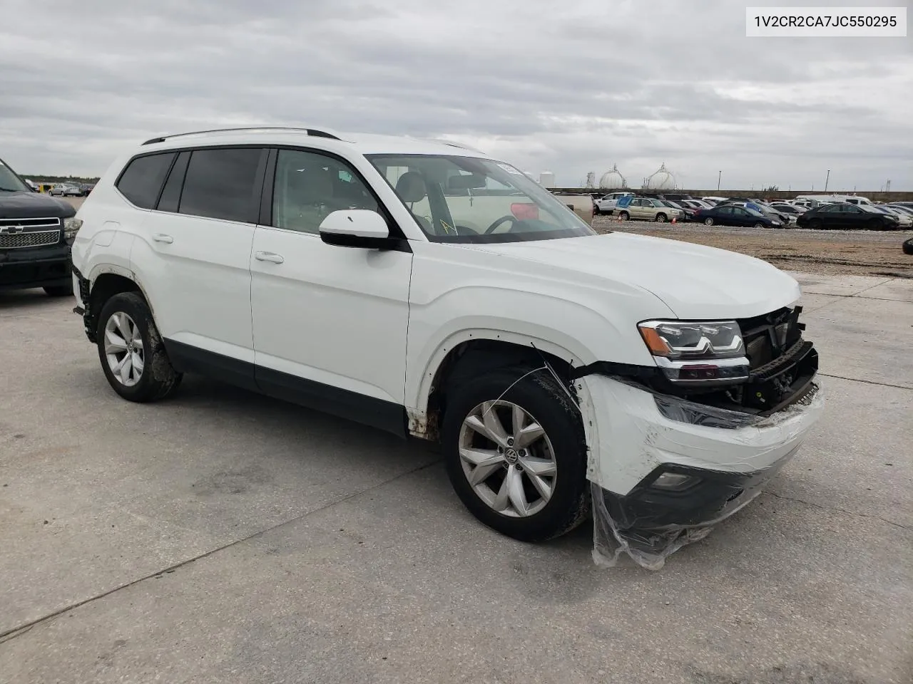 2018 Volkswagen Atlas Se VIN: 1V2CR2CA7JC550295 Lot: 69554274