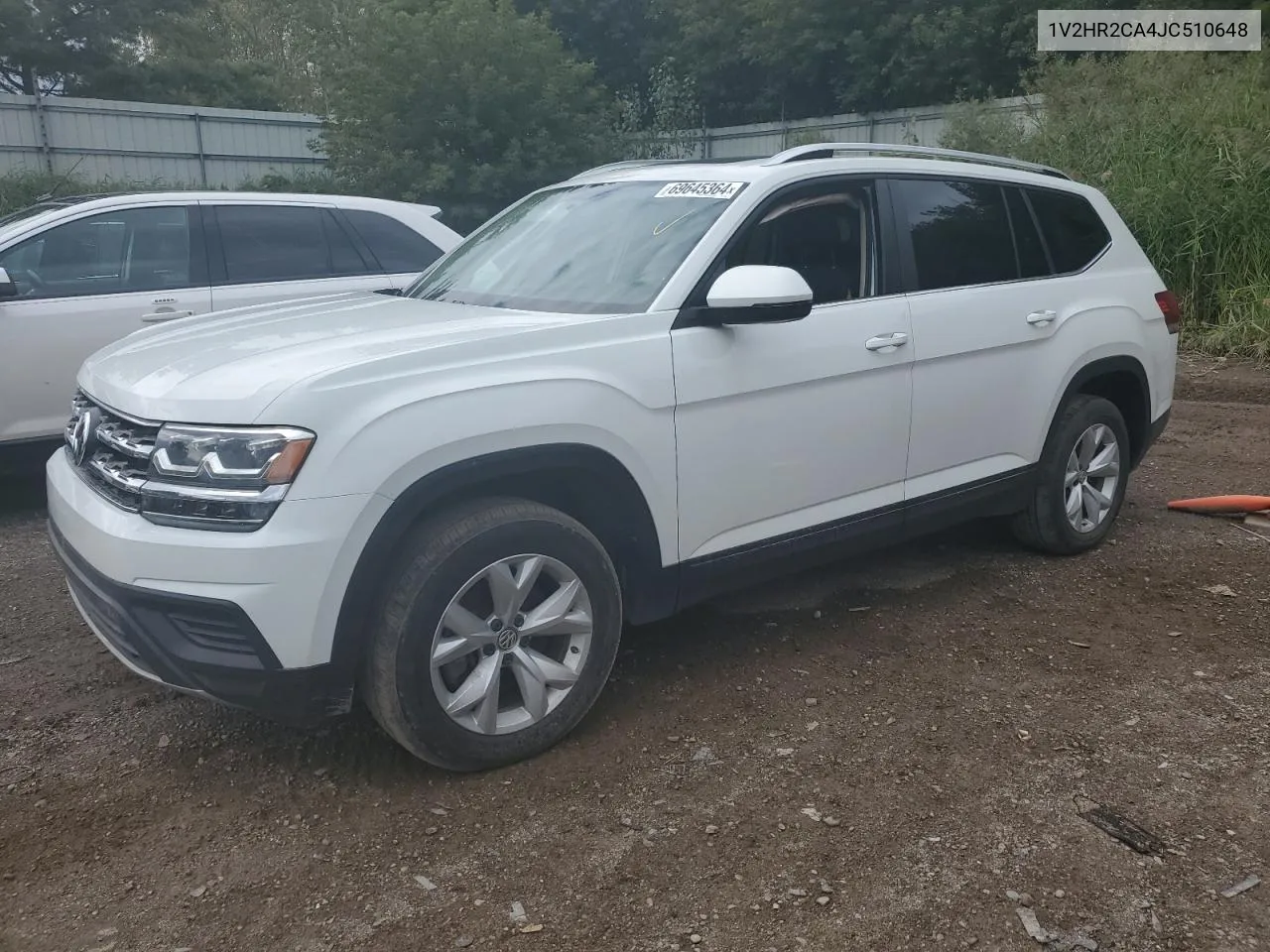 2018 Volkswagen Atlas VIN: 1V2HR2CA4JC510648 Lot: 69645364