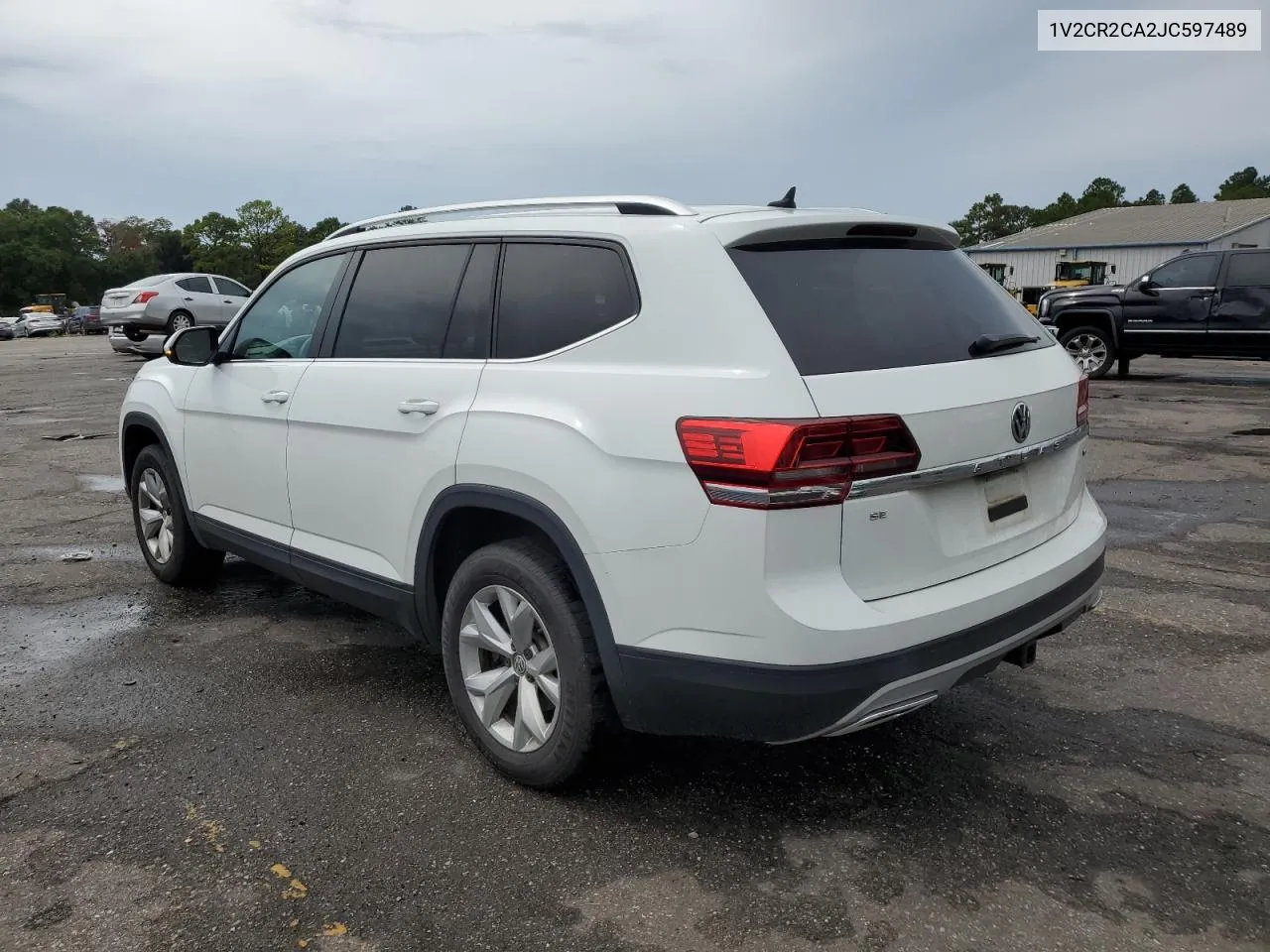 2018 Volkswagen Atlas Se VIN: 1V2CR2CA2JC597489 Lot: 69947744