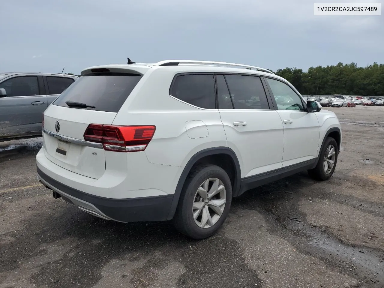 2018 Volkswagen Atlas Se VIN: 1V2CR2CA2JC597489 Lot: 69947744