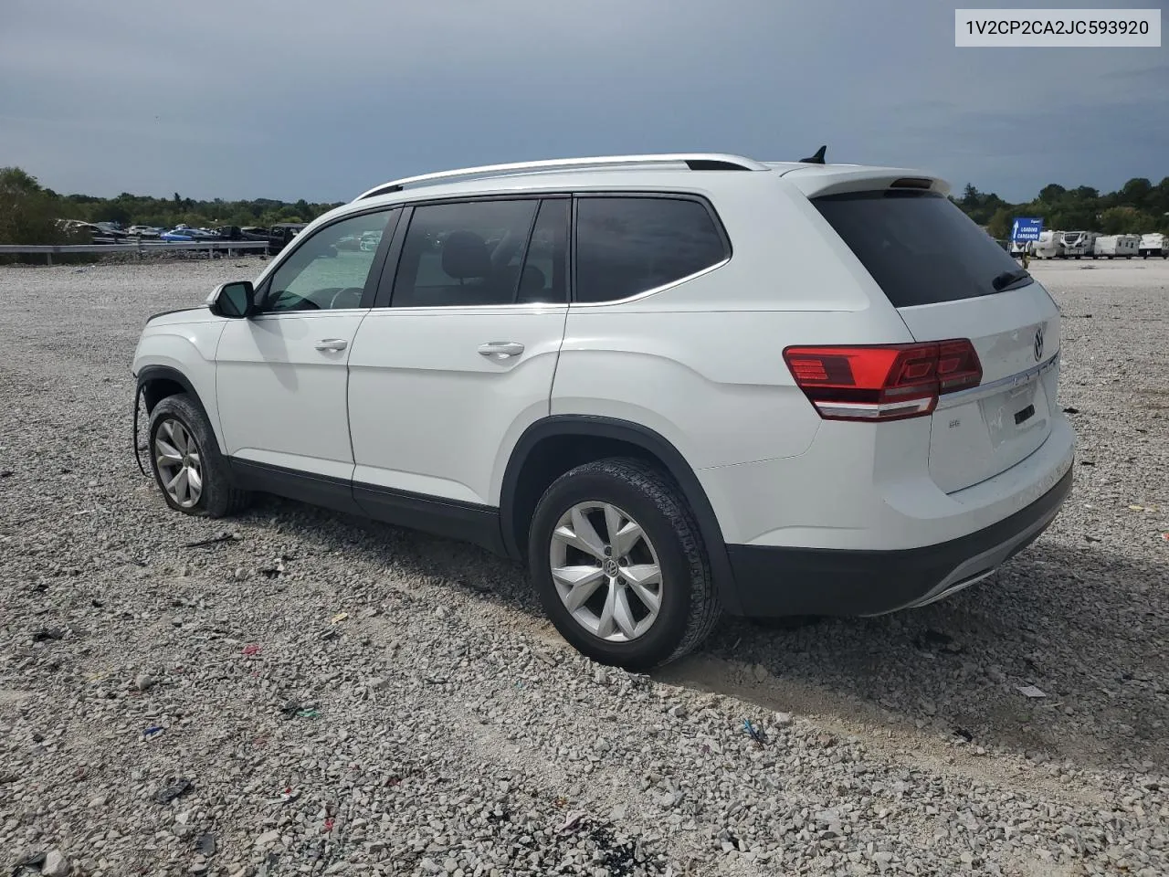 2018 Volkswagen Atlas Se VIN: 1V2CP2CA2JC593920 Lot: 70492264