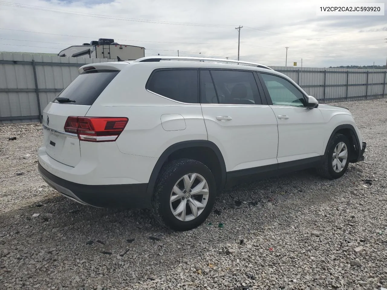 2018 Volkswagen Atlas Se VIN: 1V2CP2CA2JC593920 Lot: 70492264