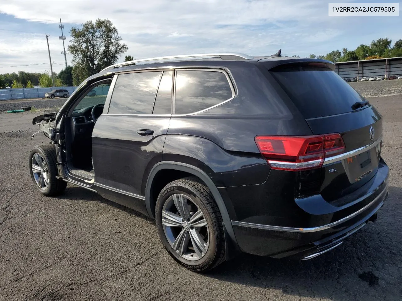 2018 Volkswagen Atlas Sel VIN: 1V2RR2CA2JC579505 Lot: 70755284