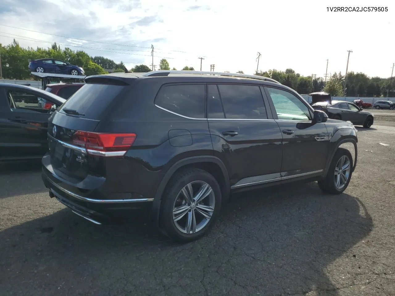 2018 Volkswagen Atlas Sel VIN: 1V2RR2CA2JC579505 Lot: 70755284