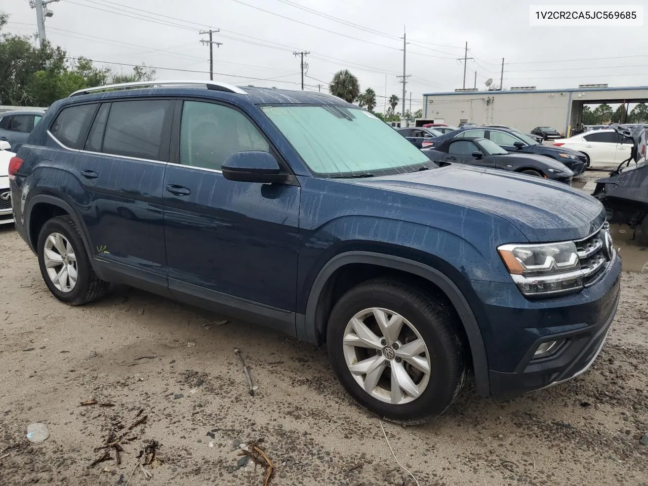 2018 Volkswagen Atlas Se VIN: 1V2CR2CA5JC569685 Lot: 71066284