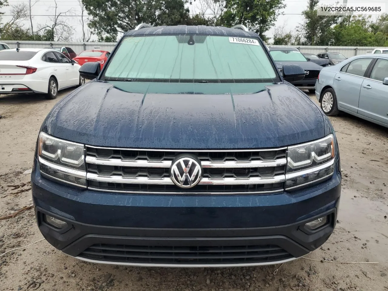 2018 Volkswagen Atlas Se VIN: 1V2CR2CA5JC569685 Lot: 71066284