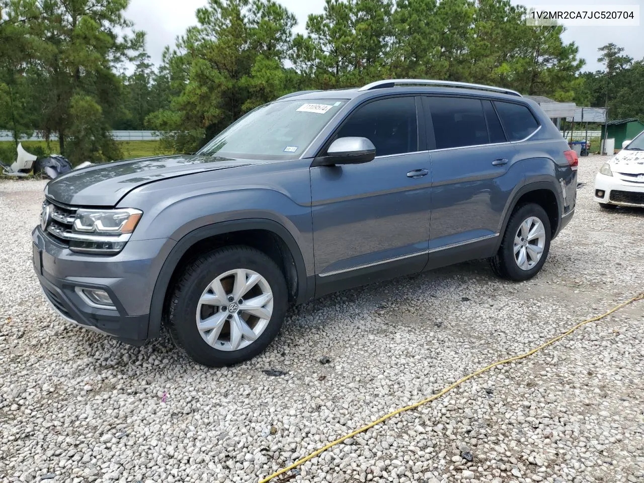 2018 Volkswagen Atlas Sel VIN: 1V2MR2CA7JC520704 Lot: 71109574