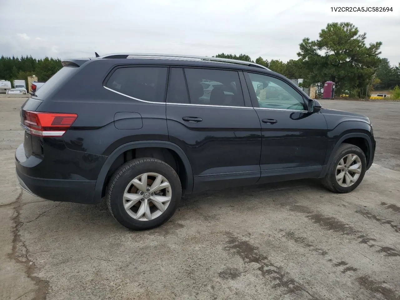 2018 Volkswagen Atlas Se VIN: 1V2CR2CA5JC582694 Lot: 71221254