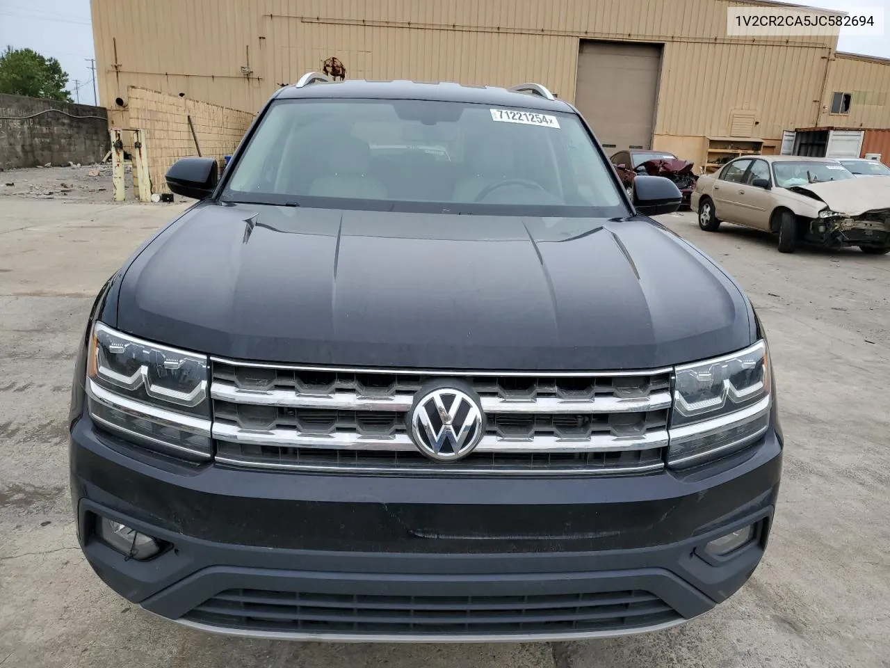 2018 Volkswagen Atlas Se VIN: 1V2CR2CA5JC582694 Lot: 71221254