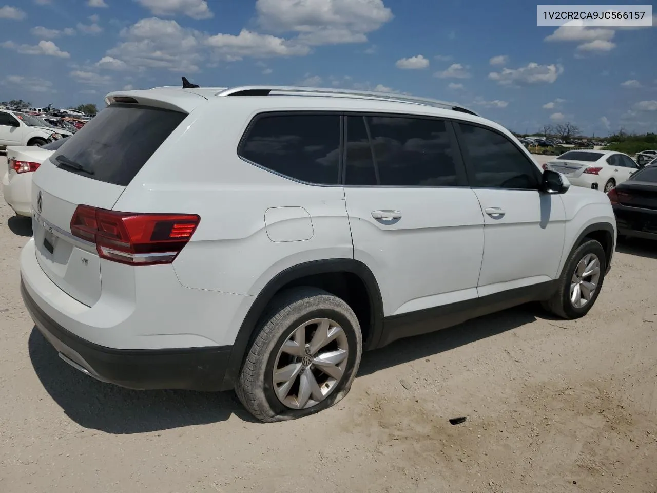 2018 Volkswagen Atlas Se VIN: 1V2CR2CA9JC566157 Lot: 71314964