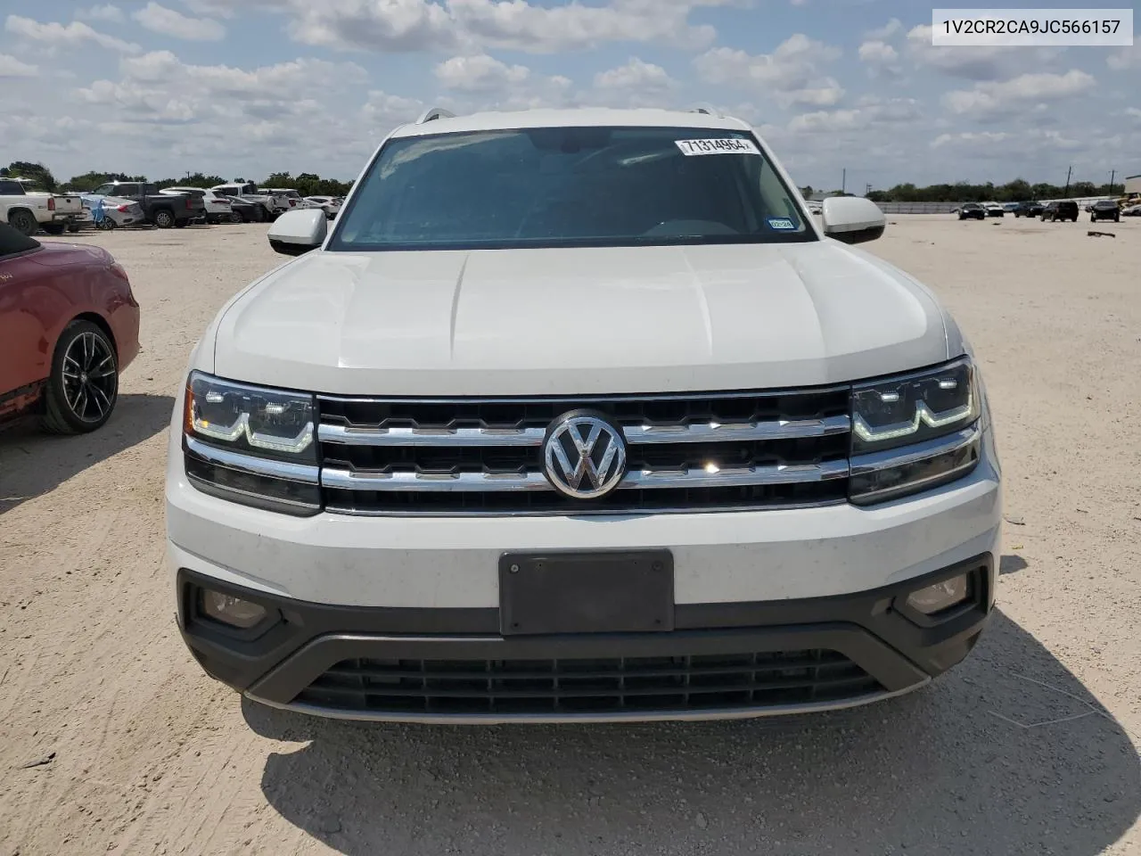 2018 Volkswagen Atlas Se VIN: 1V2CR2CA9JC566157 Lot: 71314964