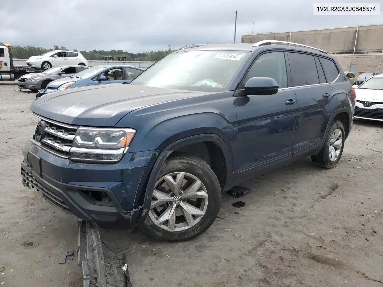 1V2LR2CA8JC545574 2018 Volkswagen Atlas Se