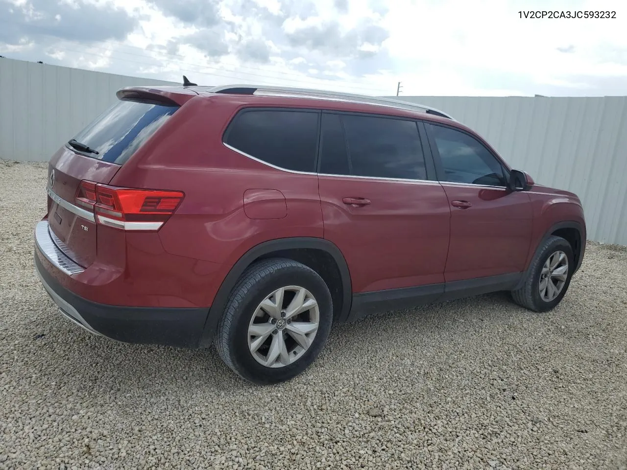 1V2CP2CA3JC593232 2018 Volkswagen Atlas Se