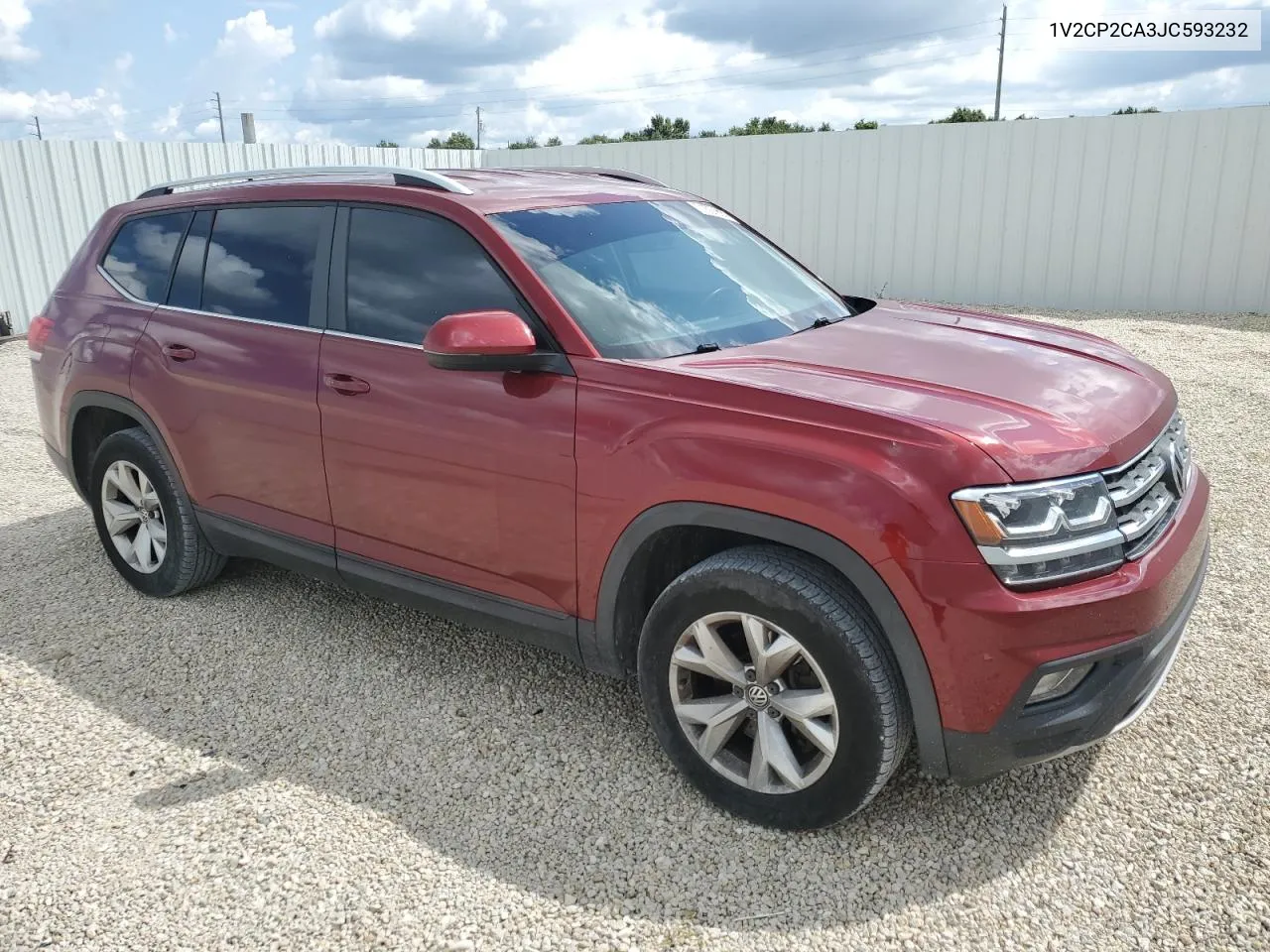 1V2CP2CA3JC593232 2018 Volkswagen Atlas Se