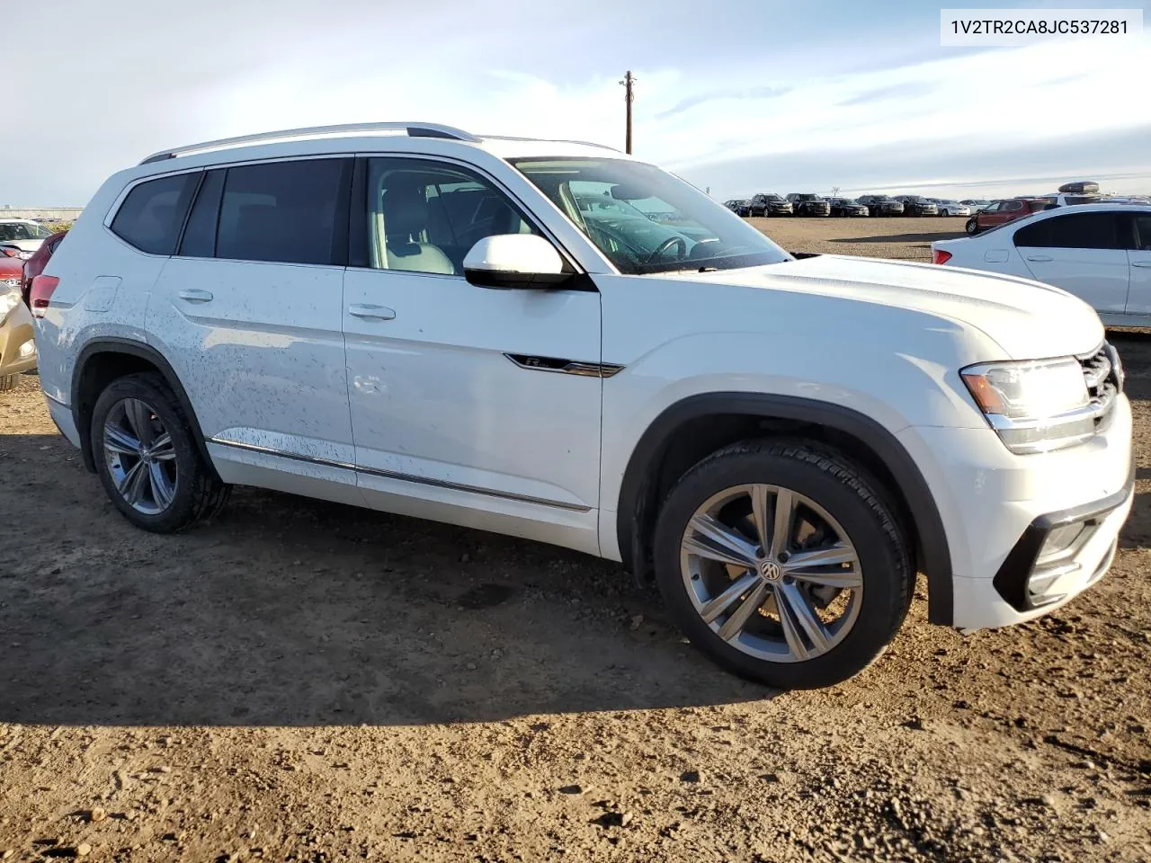 2018 Volkswagen Atlas Execline VIN: 1V2TR2CA8JC537281 Lot: 72016834