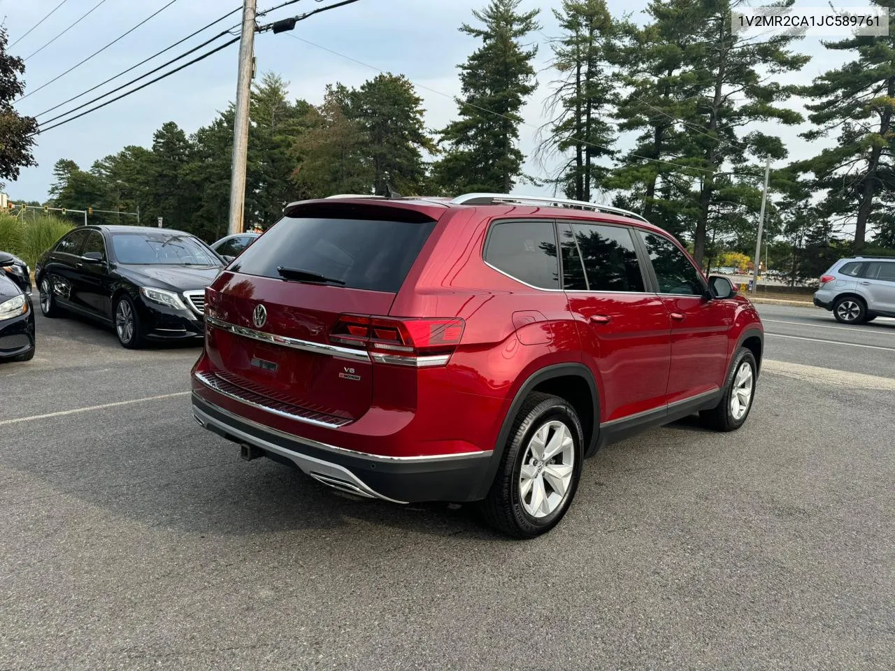 2018 Volkswagen Atlas Sel VIN: 1V2MR2CA1JC589761 Lot: 72317204