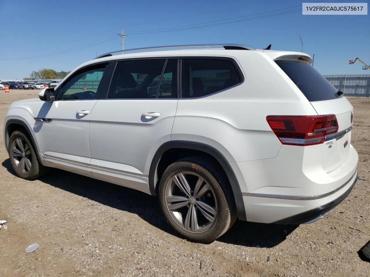 2018 Volkswagen Atlas Se VIN: 1V2FR2CA0JC575617 Lot: 72691074