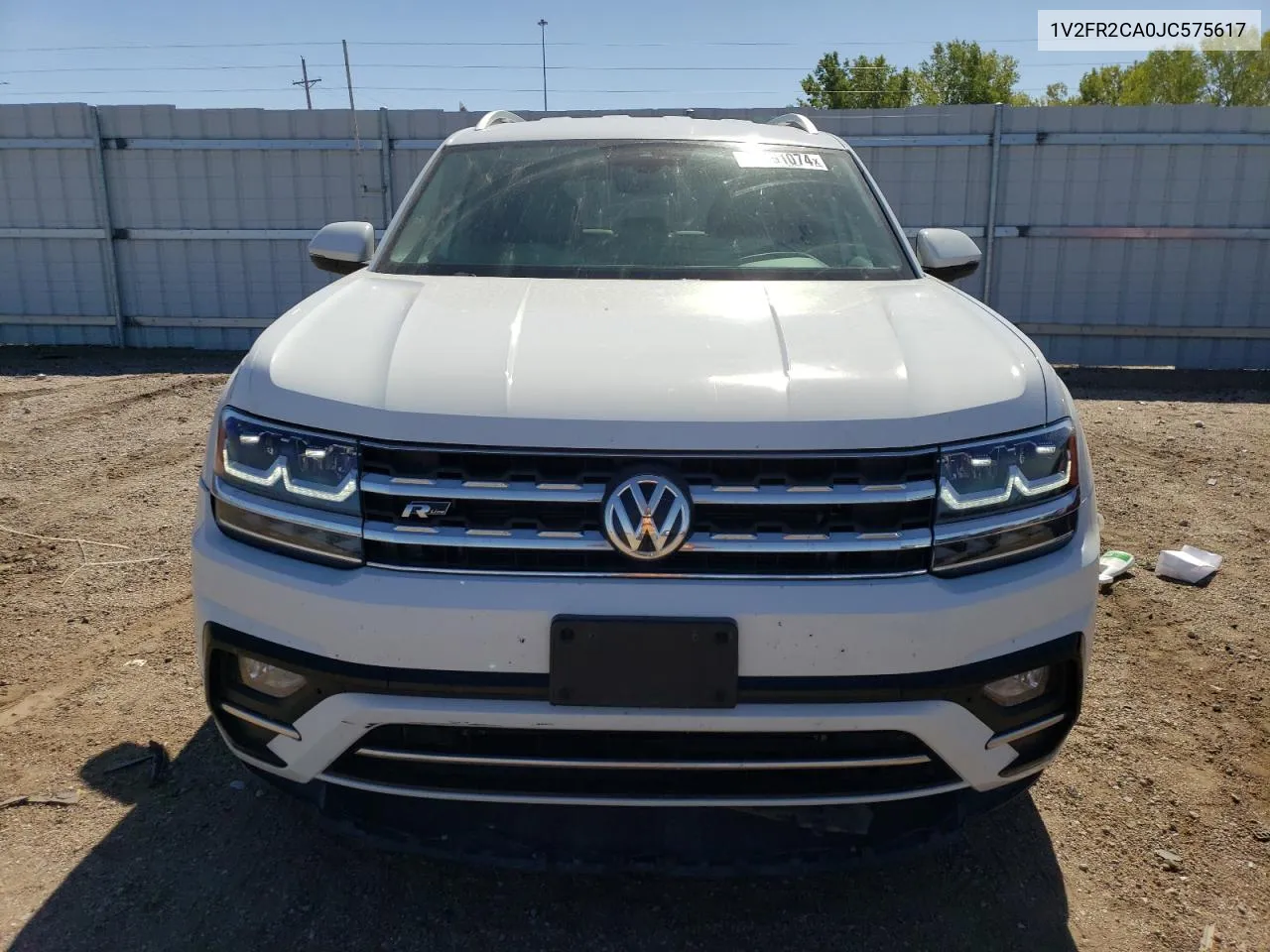 2018 Volkswagen Atlas Se VIN: 1V2FR2CA0JC575617 Lot: 72691074