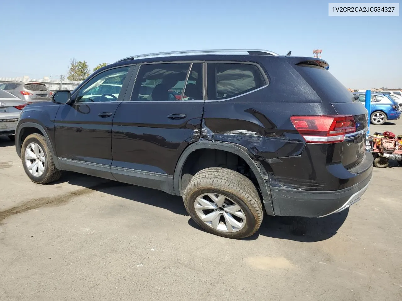 2018 Volkswagen Atlas Se VIN: 1V2CR2CA2JC534327 Lot: 73004064