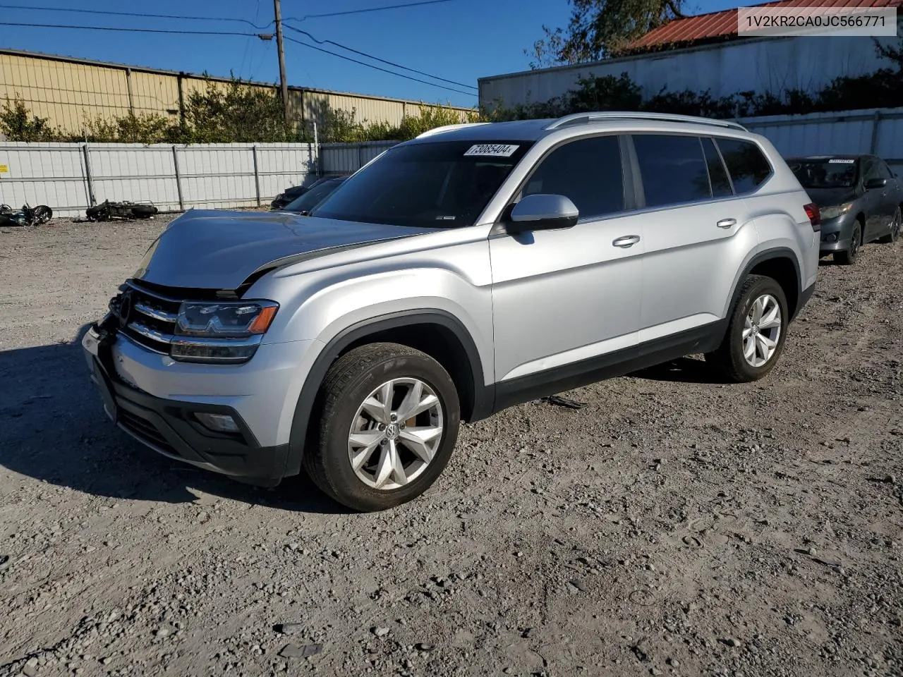 2018 Volkswagen Atlas Se VIN: 1V2KR2CA0JC566771 Lot: 73085404