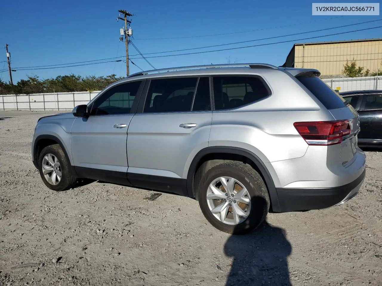 2018 Volkswagen Atlas Se VIN: 1V2KR2CA0JC566771 Lot: 73085404