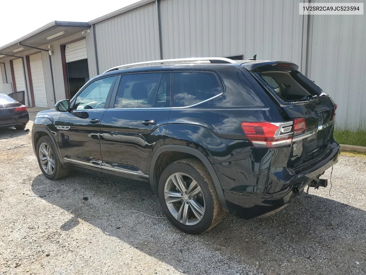 2018 Volkswagen Atlas Sel VIN: 1V2SR2CA9JC523594 Lot: 73125404