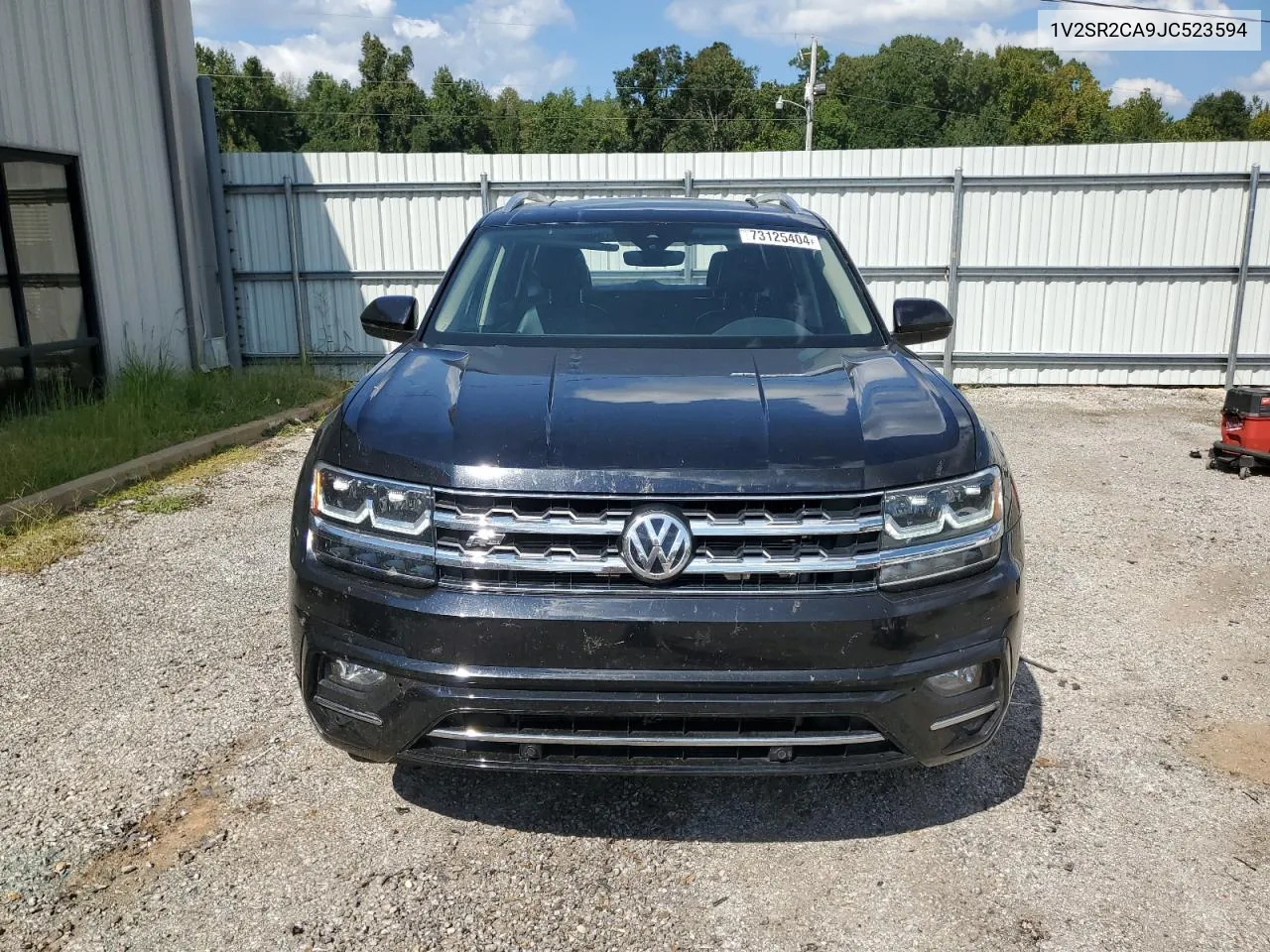 2018 Volkswagen Atlas Sel VIN: 1V2SR2CA9JC523594 Lot: 73125404