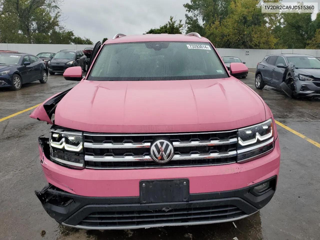 2018 Volkswagen Atlas Se VIN: 1V2DR2CA9JC515360 Lot: 73293014