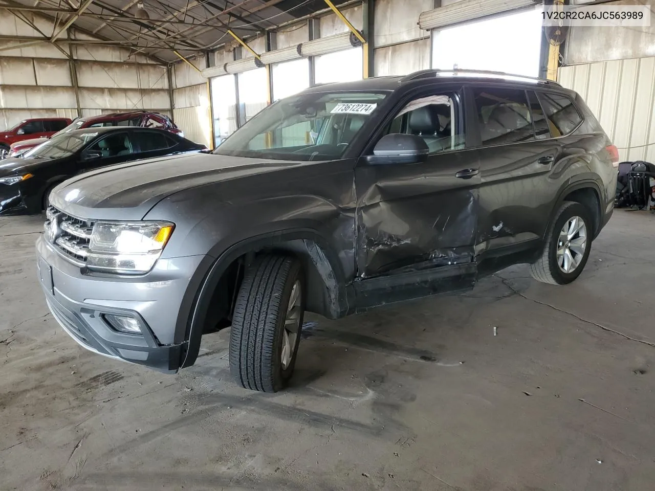 1V2CR2CA6JC563989 2018 Volkswagen Atlas Se