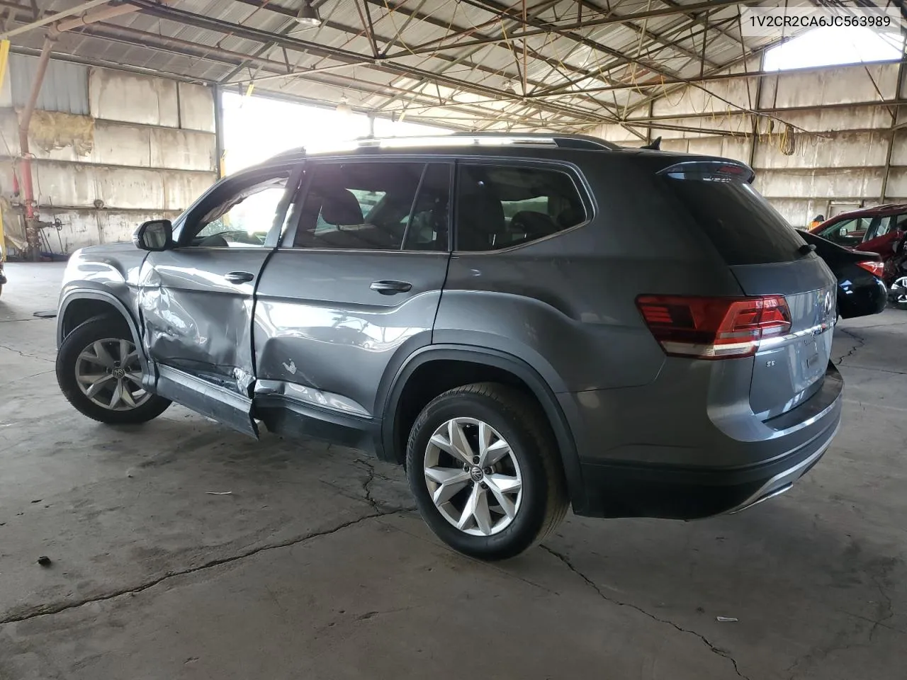 2018 Volkswagen Atlas Se VIN: 1V2CR2CA6JC563989 Lot: 73612274