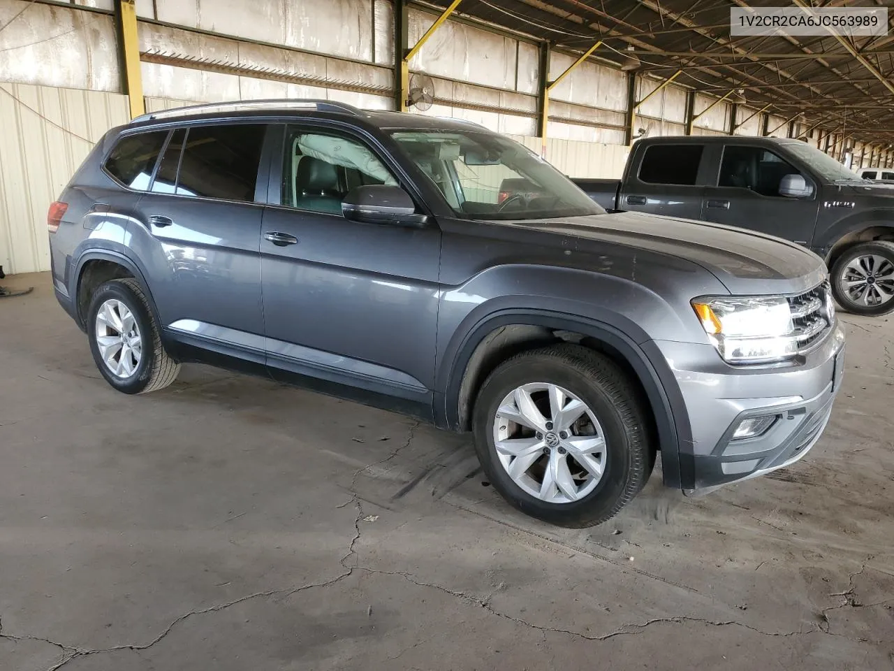 2018 Volkswagen Atlas Se VIN: 1V2CR2CA6JC563989 Lot: 73612274