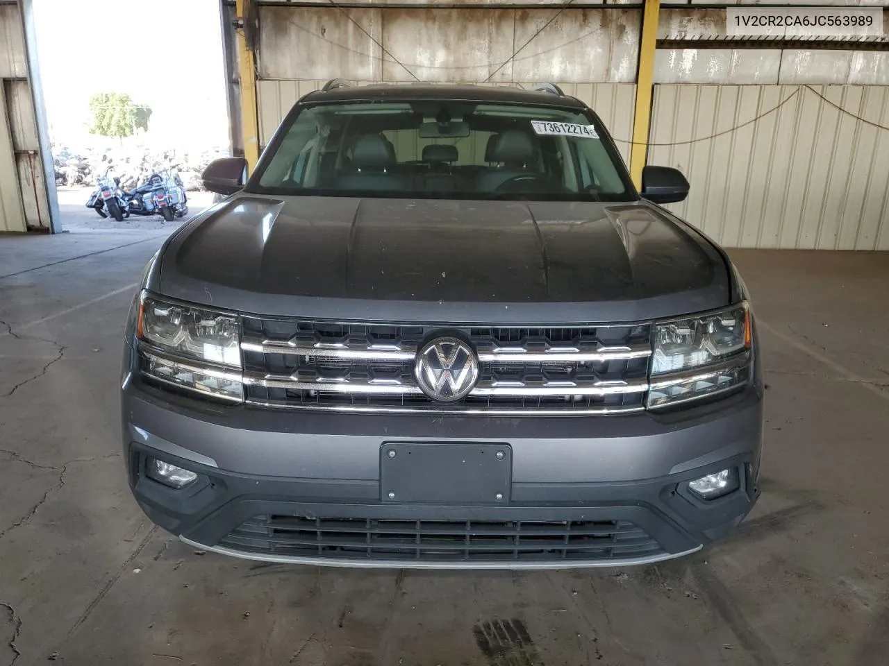 1V2CR2CA6JC563989 2018 Volkswagen Atlas Se